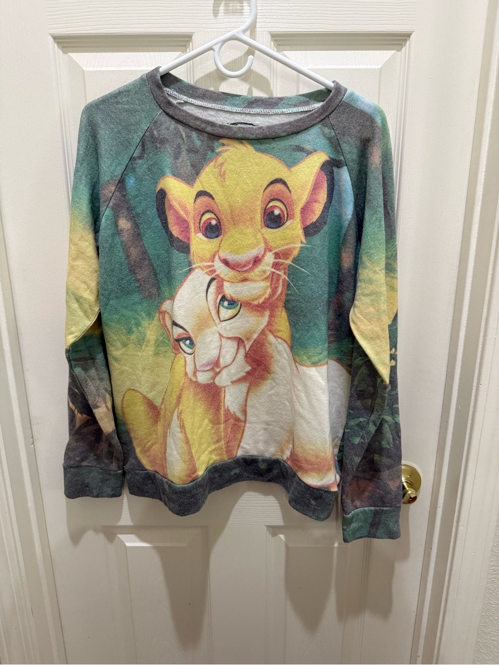 The Lion King Simba & Nala Graphic Long-Sleeve Top 2010’s